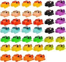 40PCS Mini Frogs, Glow in The