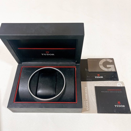 Tudor watch box booklet card - tudor,