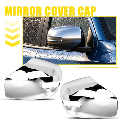 Chrome door wing mirror covers - door,