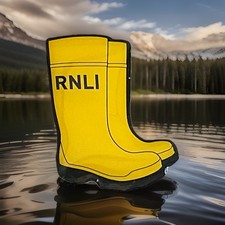 Rnli yellow wellington boot - rnli,