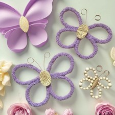 Pair of Butterfly Wall Decor