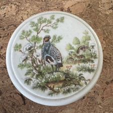 Large Patum Peperium The Gentleman’s Relish Ceramic Pot & Lid Partridge Bird
