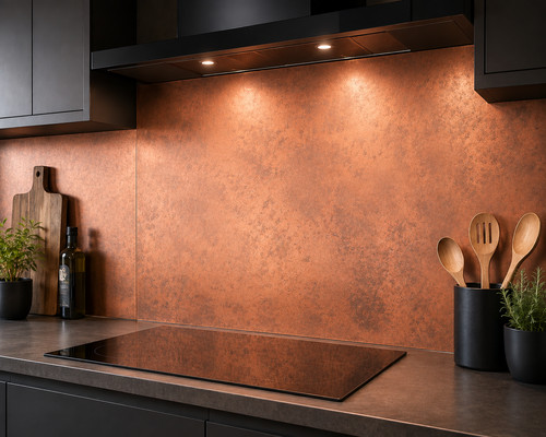 Aged copper pvd kitchen - pvd,