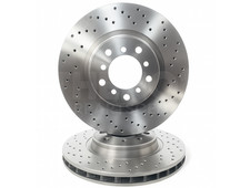 BMW E46 M3 3.2 FRONT BRAKE DISCS PERFORMANCE DRILLED 325MM PAIR (2001-06)