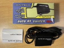Genuine Joytech Auto RF Switch for Playstation TV Lead Cable PAL 1 ps2 ps1 NEW