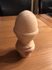 Wooden Acorn Newal Post Top