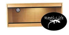 Repti-Life Vivarium 36x15x15 in Beech, 3ft vivarium