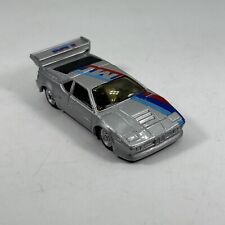 Vintage - 1980's BMW M1 E26 Diecast Race Car MC Toy 1/64 Silver  Maisto