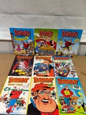 9 x VARIOUS DANDY ANNUALS -