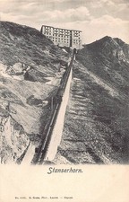 POSTCARD - SWITZERLAND - STANSERHORN - CABLE CAR - UNDIVIDED BACK - UNPOSTED