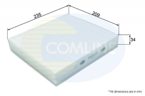 Engine cabin pollen filter - /,