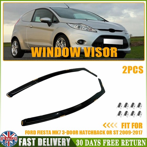 Front wind deflectors window - front,