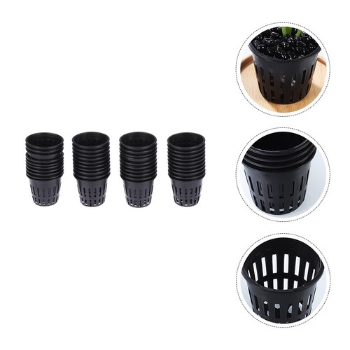 80pcs black plant - plant, pots