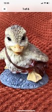 Royal Doulton St. Tiggywinkles 1996 Hand Painted Daniel Duck Figurine ~ No. 0849
