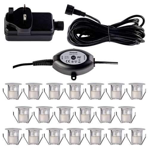 Set 30mm ip67 round - set,