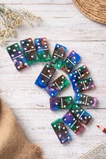 Handmade Resin Dominoes Full