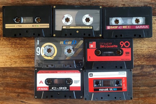 Seven c90 c60 audio cassette - seven,