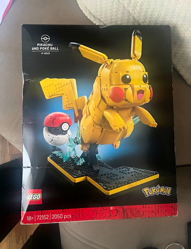Lego pokémon pikachu poké - pokémon,