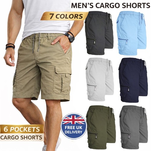 Mens cargo shorts combat - combat, multi