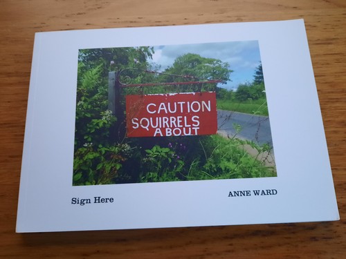 Sign here anne ward - sign,