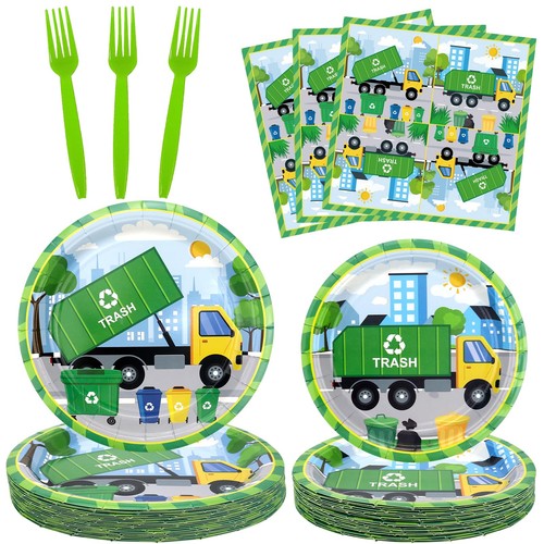100 pieces trash truck - 100,