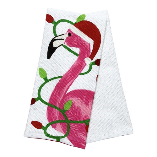 Christmas flamingo kitchen - christmas,