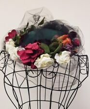 Herald & Heart Women's Dark Green Floral Hat