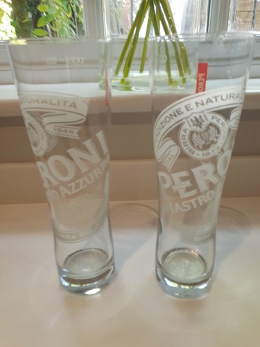 Peroni tall pint beer - pint,