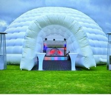 Marquee Hire inflatable Dome Igloo hire  Party Tent Nightclub Event Hire 8m x 8m