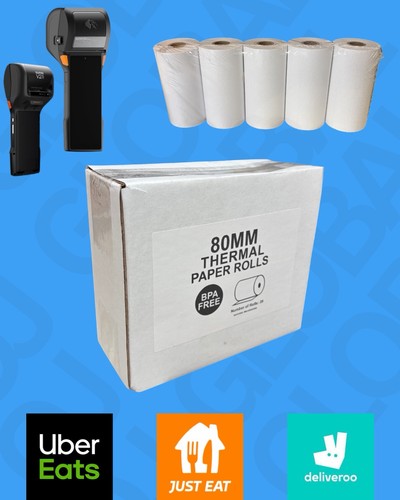 80x40mm thermal till rolls - till,