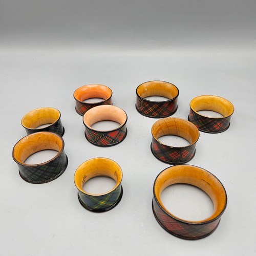 Nine assorted antique - nine,