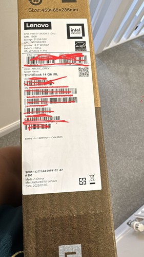 Lenovo thinkbook irl 14 - g6,