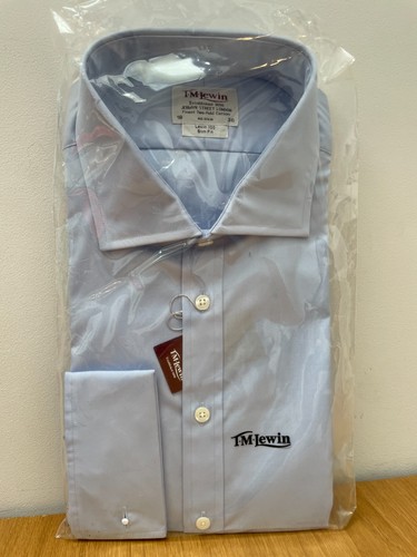 T.M.Lewin light blue cotton
