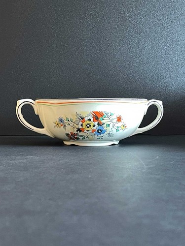 Grindley soup bowl - soup, vintage