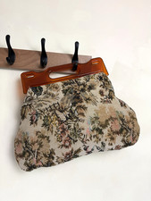 Vintage Tapestry Top Handle
