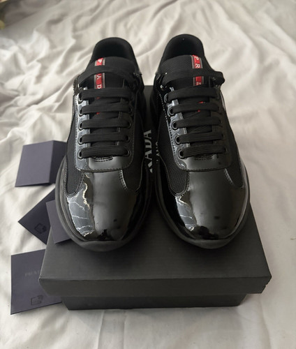 Prada milano men black low - milano,