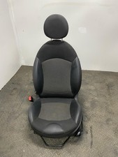 BMW MINI R55 R56 R57 Sport Half Leather Front Left Seat Passenger Side N/S