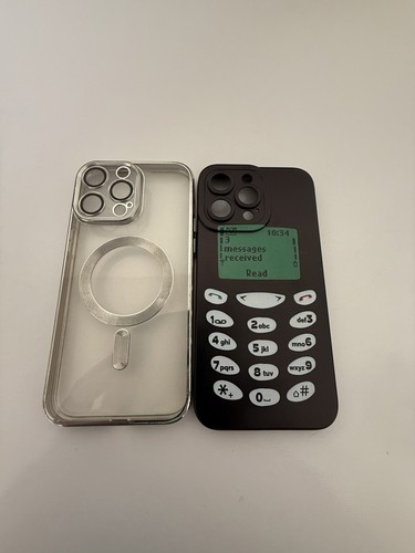 Clear and old nokia - and,