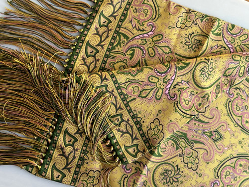 Gents pure silk evening scarf - silk,