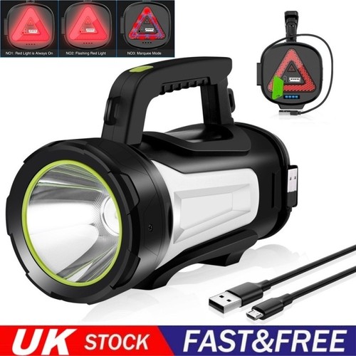 Led hand held spotlight usb - held,