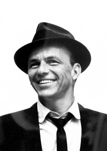 Frank sinatra monochrome photo - frank,