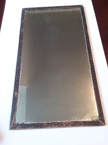 Antique dresser mirror framed - antique,