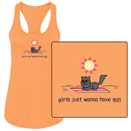 Teddy the dog ladies - tank, top