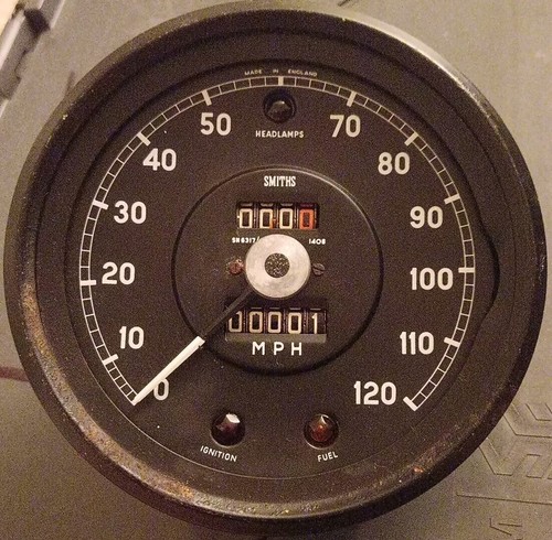 Jaguar mk2 240 - jaguar, speedo