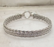 8" Bold Wheat Spiga Link Chain
