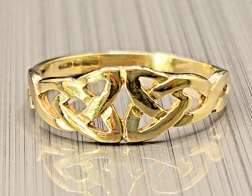 Vintage 9ct gold celtic - 9ct,