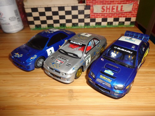 Scalextric subaru impreza - x,