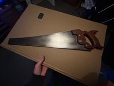 Vintage E.C.Atkins 22” 9 Tpi Hand Saw