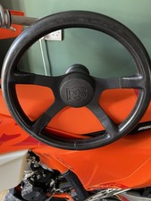 Ford Motor Sport Steering Wheel Geniue Original On Mk2 Escort Boss