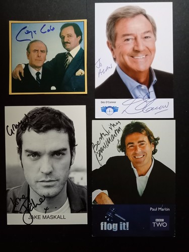 Group signed photos - 4, photos/cards